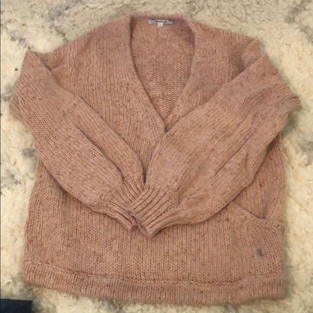 Madewell Pink Sweater